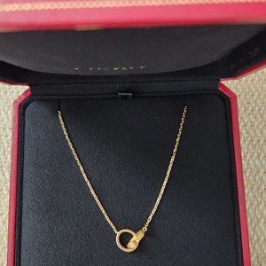 Cartier LOVE Necklace, Diamonds (Yellow Gold, Diamonds)